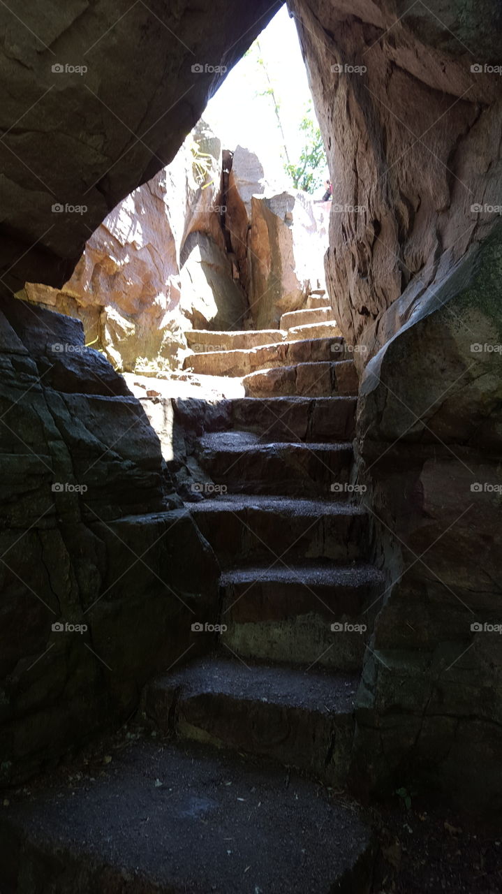 stairway in stone