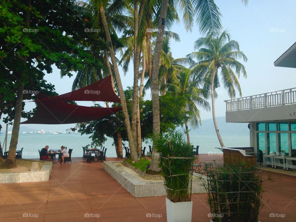 O2 Beach Club . Phuket Thailand 