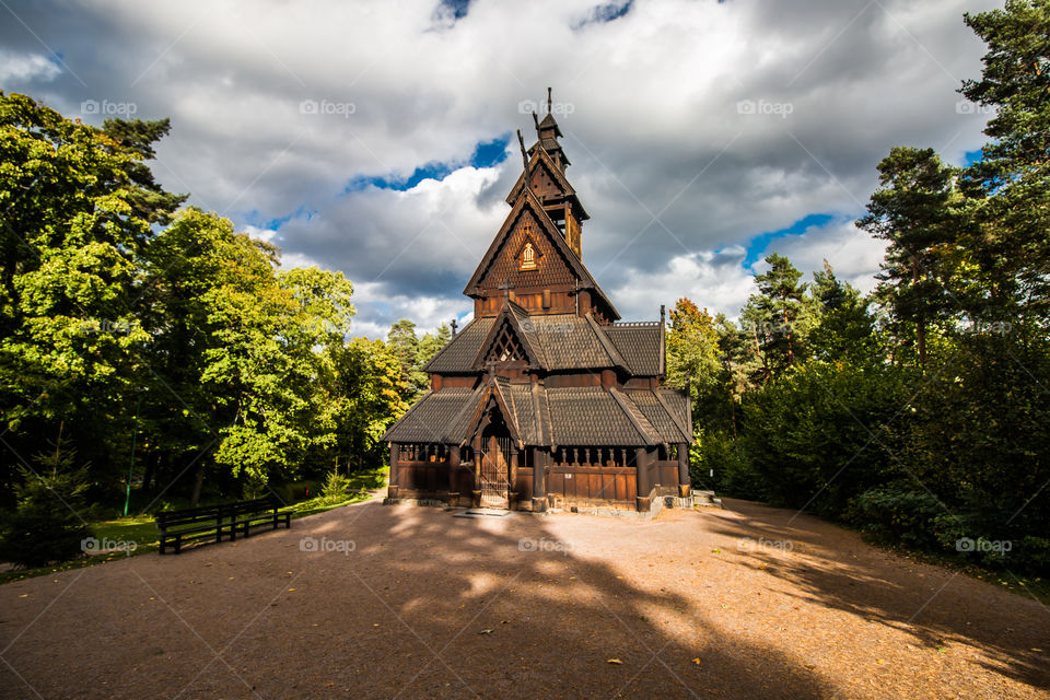 Old Church in Oslo, Norway