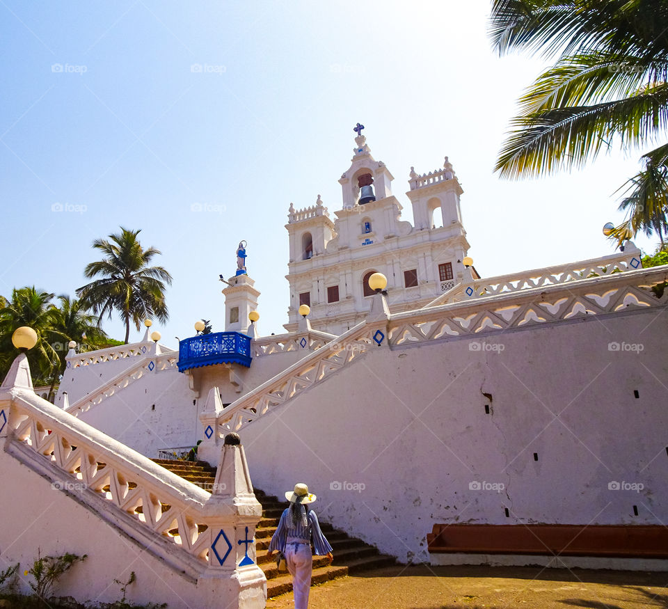 The Our Lady of the Immaculate Conception Church(Igreja de Nossa Senhora da Imaculada Conceição) is located in Panjim, Goa, India. it is of the most popular church in Goa and a must visit for tourists.
