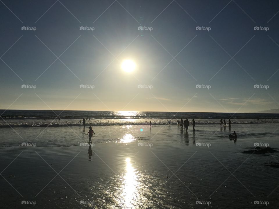 Sunshine on the beach