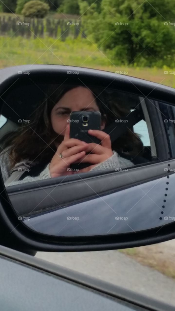 in my car