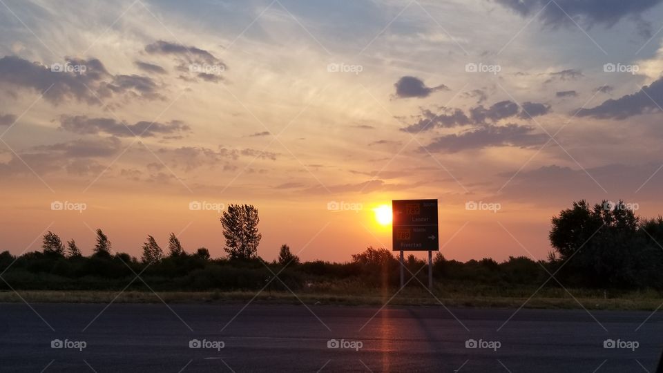 There is one spot in my town, that always has the best Sunset views!