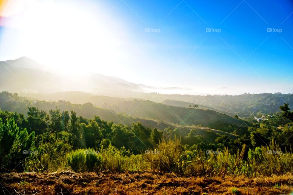 Hills in Santa Barbara