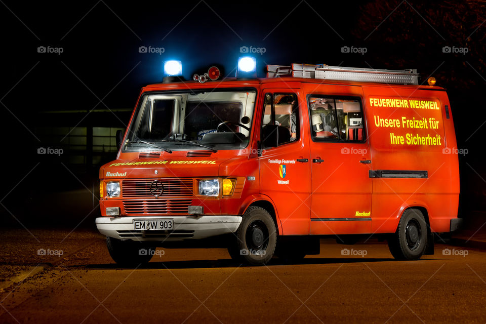 firefighter car