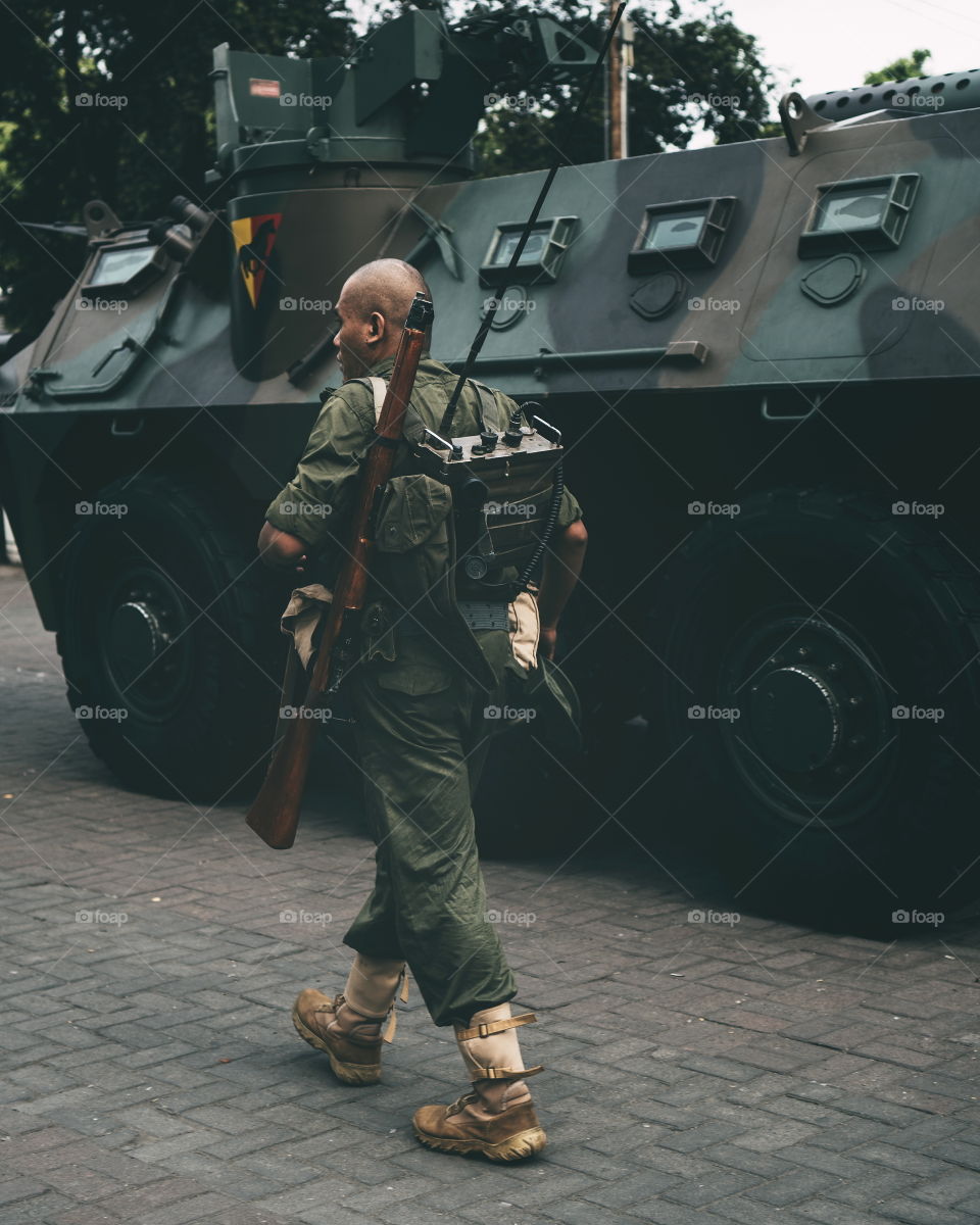 I take this photo in Yogyakarta. And title for this photo is Soldier.