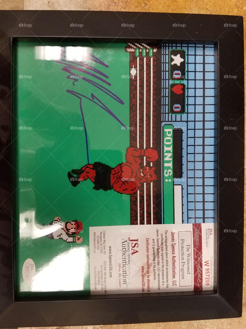 Punch-Out signed