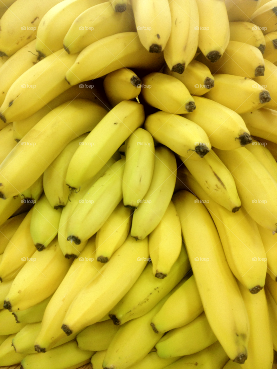 yellow produce bananas grocery store by atheneschild