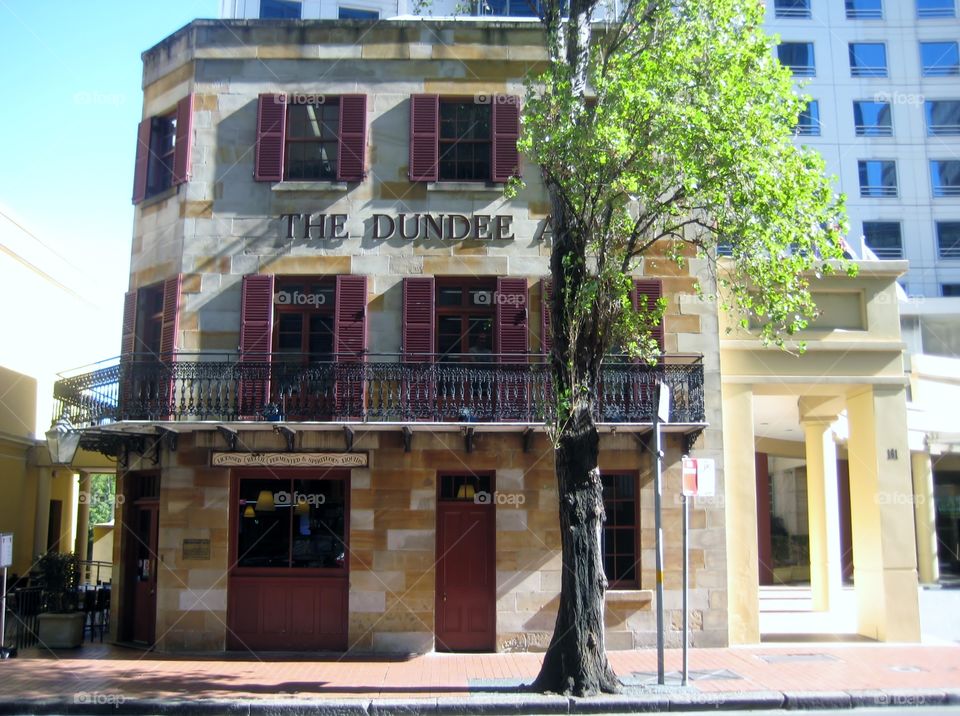 The Dundee Arms. Pub in Sydney