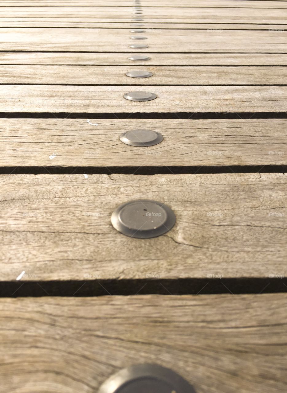 A Wooden Pier Perspective