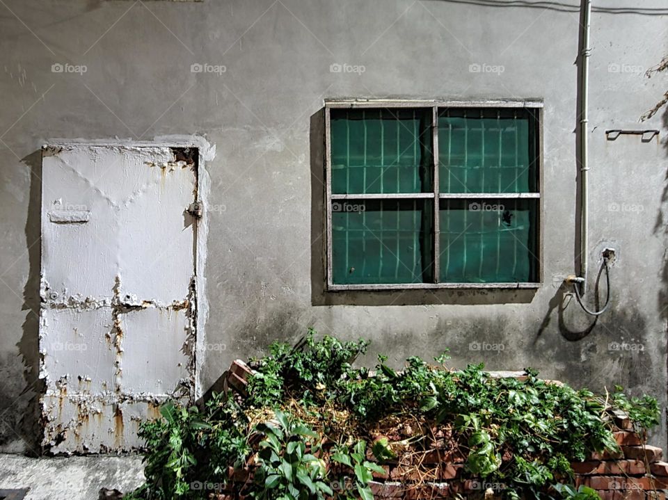 Old mottled but beautiful house