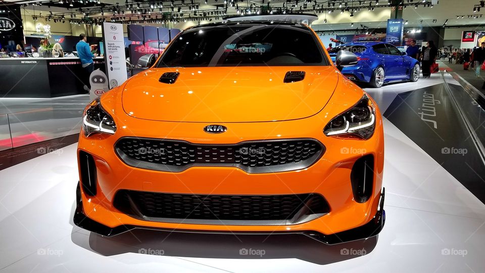 New Kia Stinger car