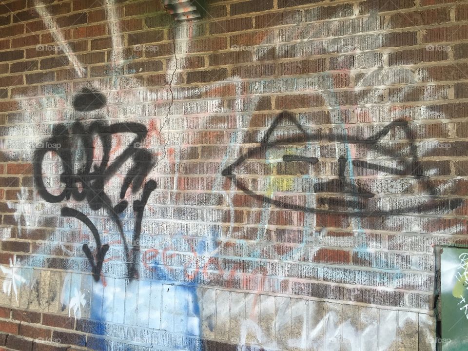 Wall, Graffiti, Brick, Vandalism, Urban