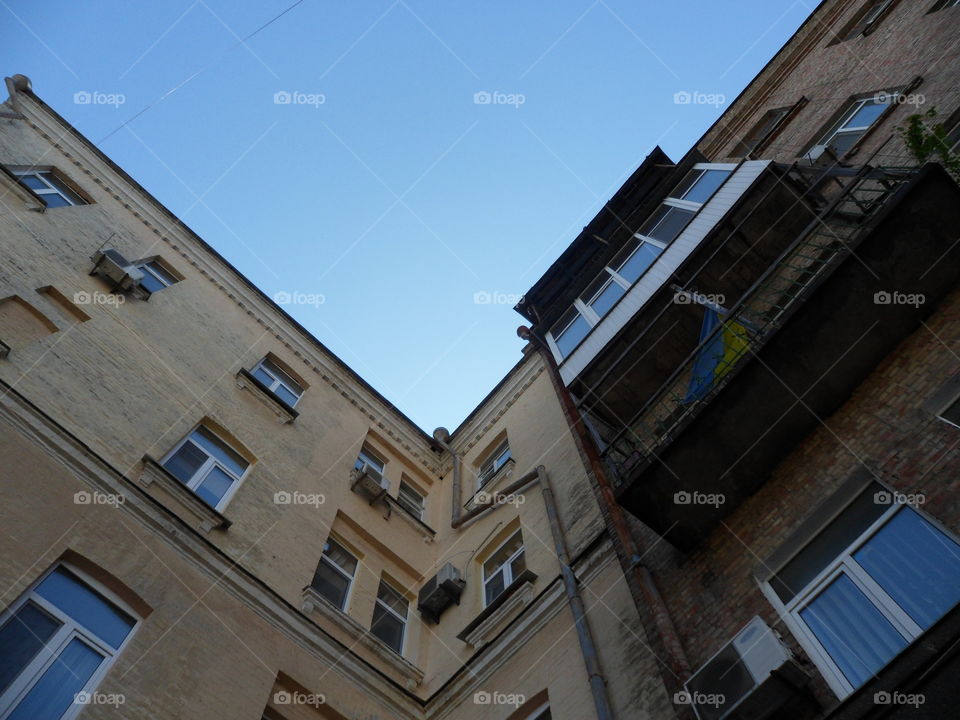 old courtyard of Kiev