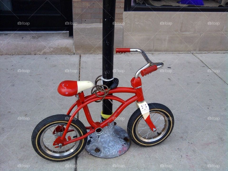 Little red bike