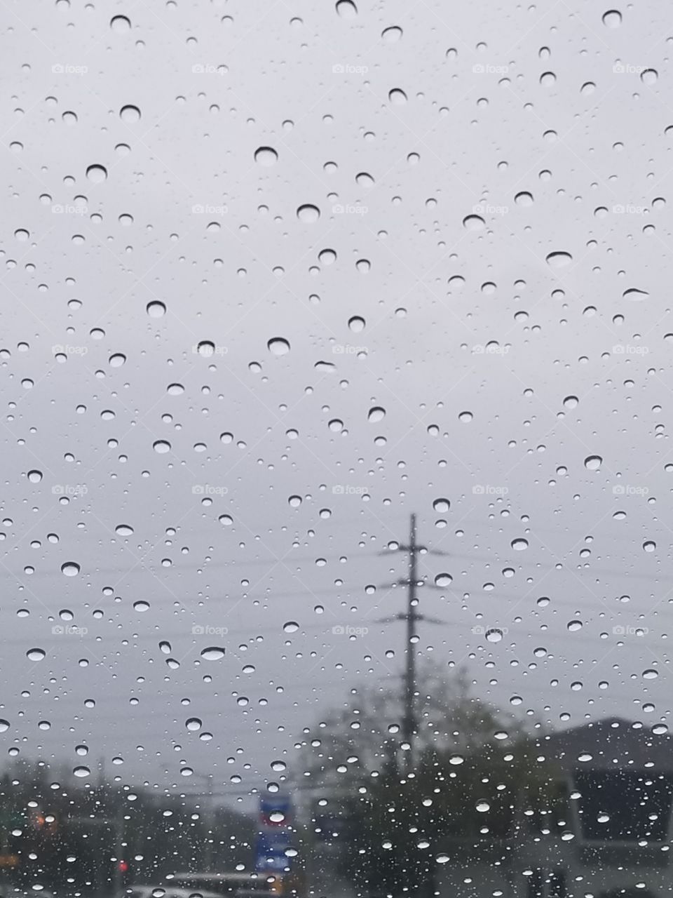 Rain droplets