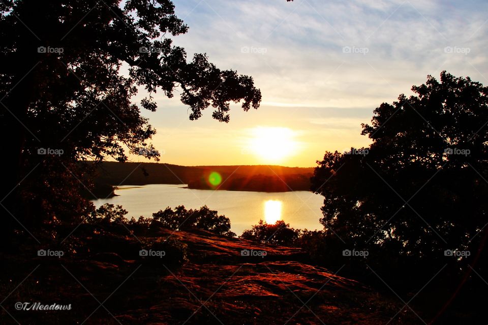 Lake View at a Distance 