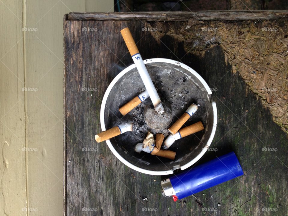 smoking cigarette cigarettes ashtray by threeboydad