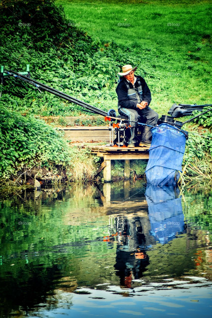 Fishing. River