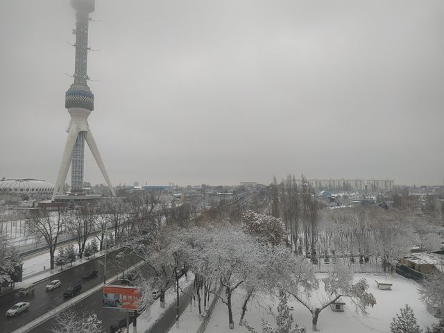 snow in the capital