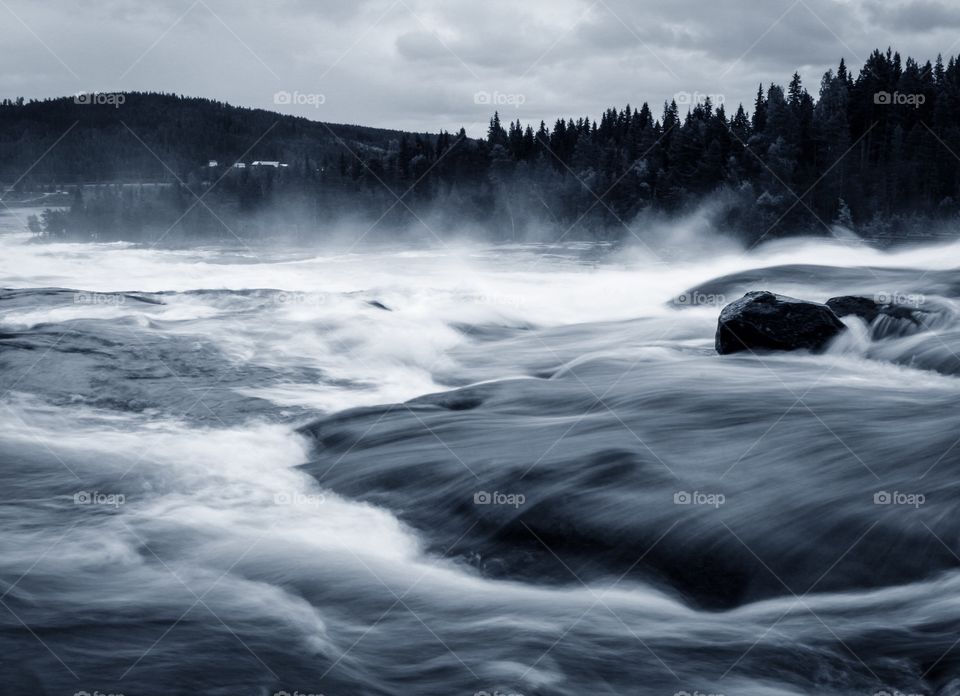 Waterfall in Norway