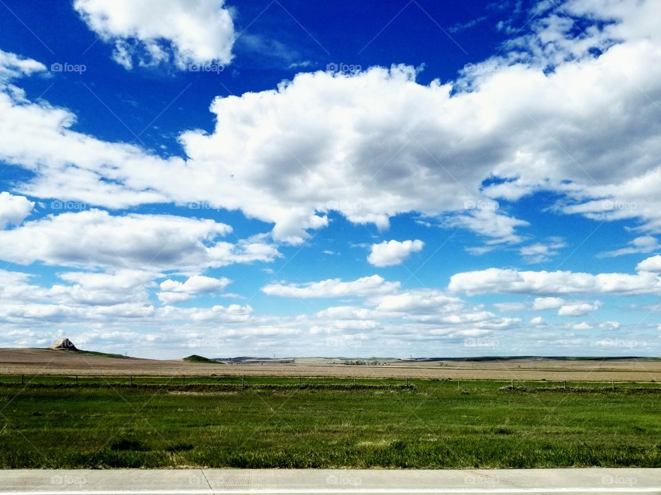 skies in North Dakota