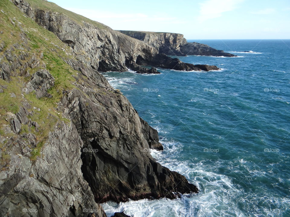 Cliffs of Mizen Head ireland 
