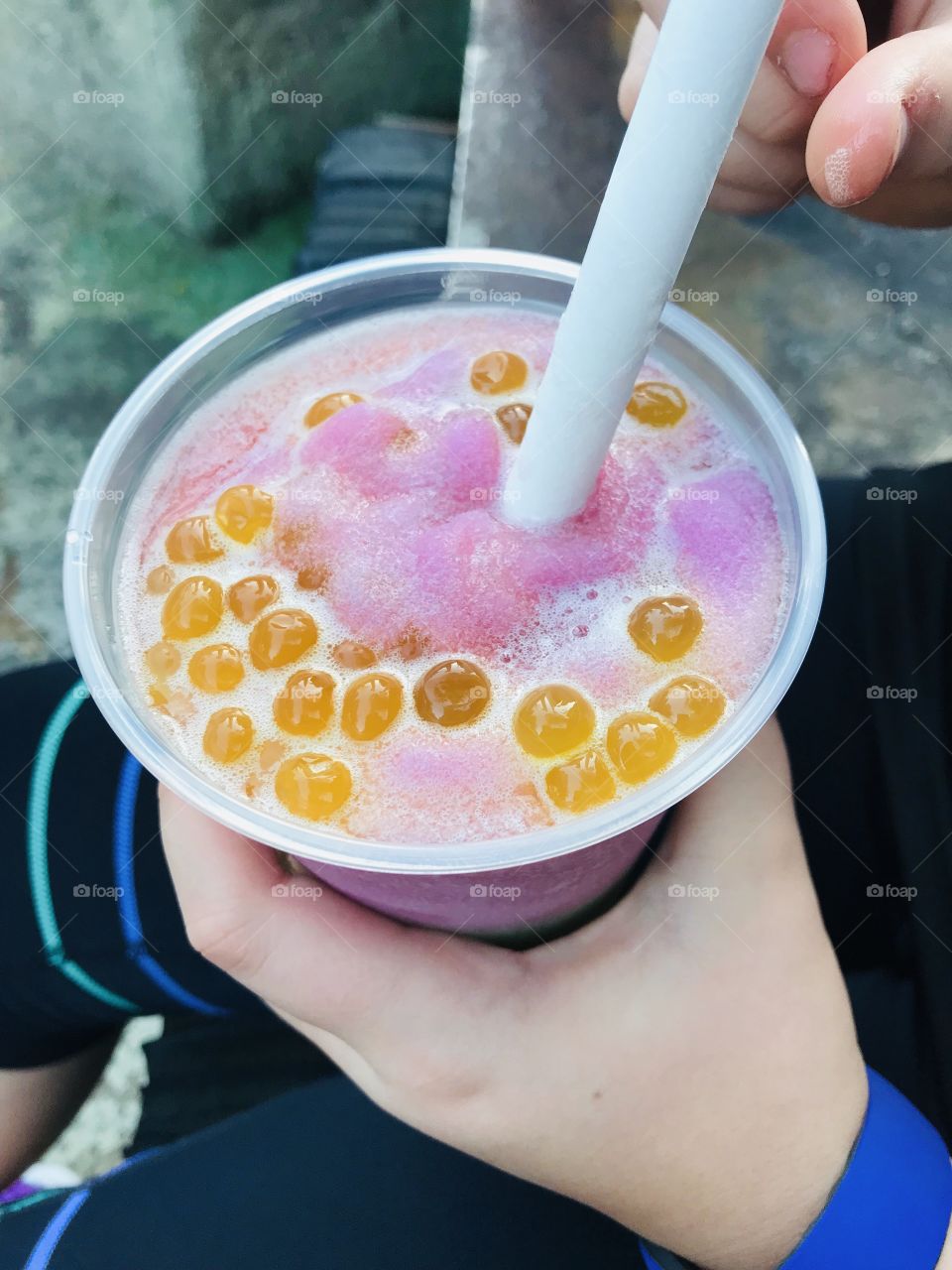 Super fun sugary drink full of orbeez balls and sugar!! 