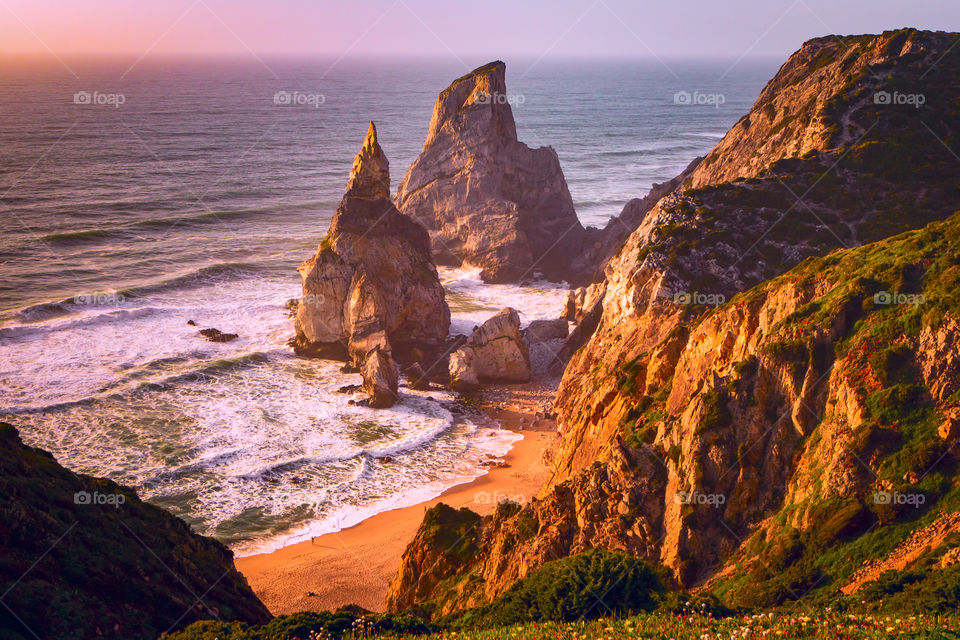 Ursa beach in Portugal 