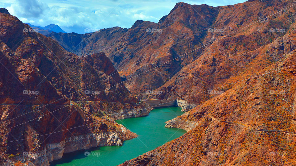 High angle view of nature