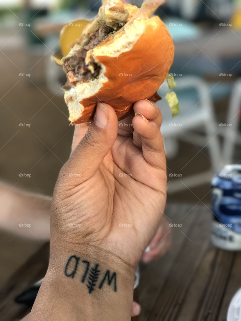 Burgers and tattoos 