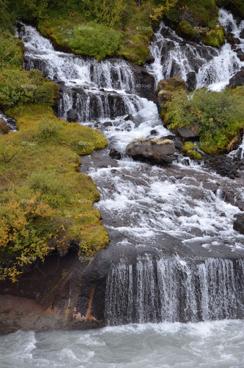 Waterfall, Water, Stream, River, Landscape