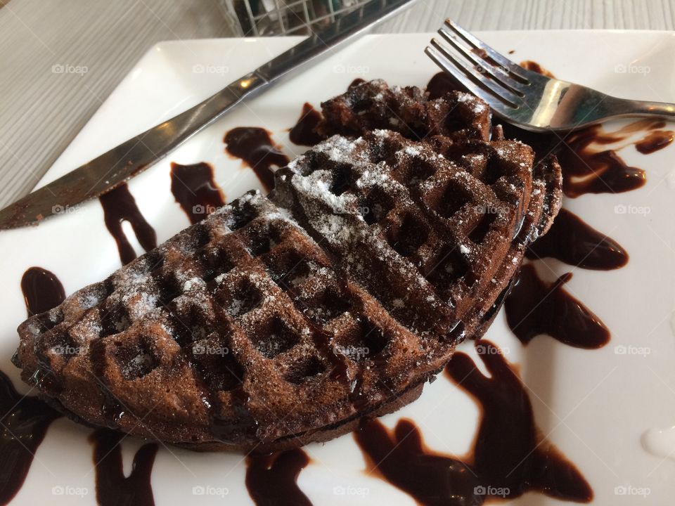 Choco waffle