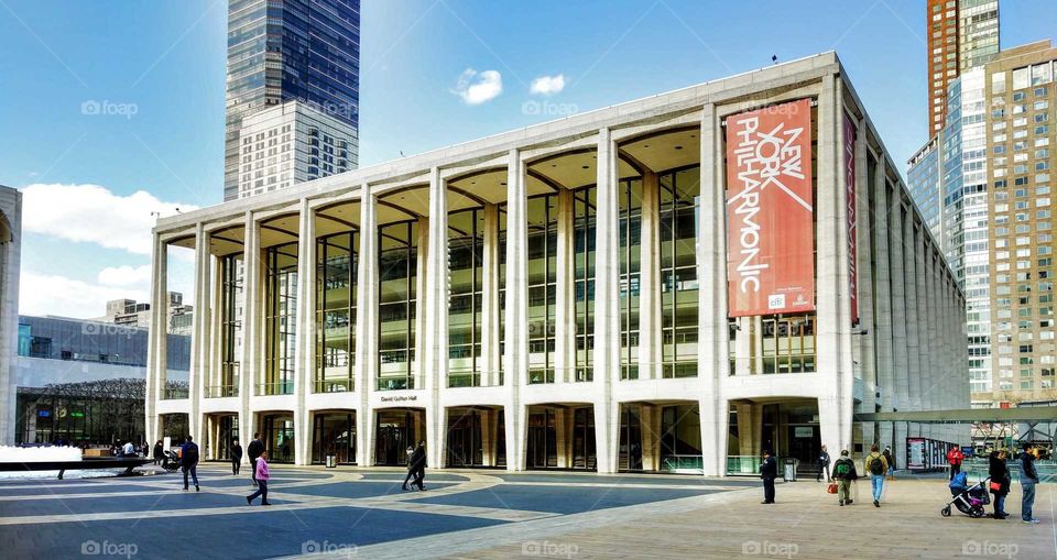 David Geffen, Lincoln Center New York Philharmonic