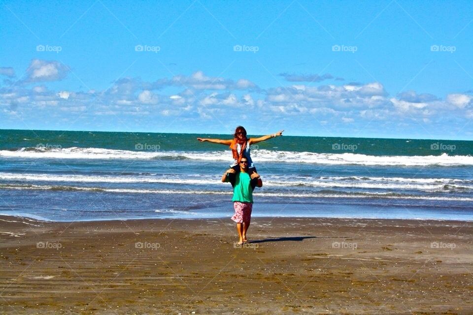 Love, friendship, beach, sand, sea, atlantico, freedom, argentina,