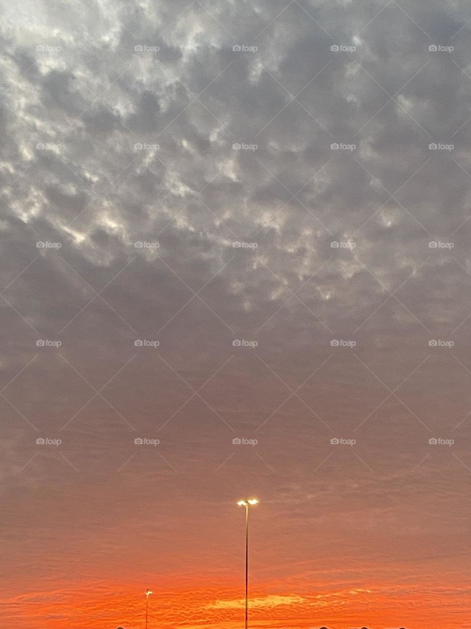 Sunset  and sky 