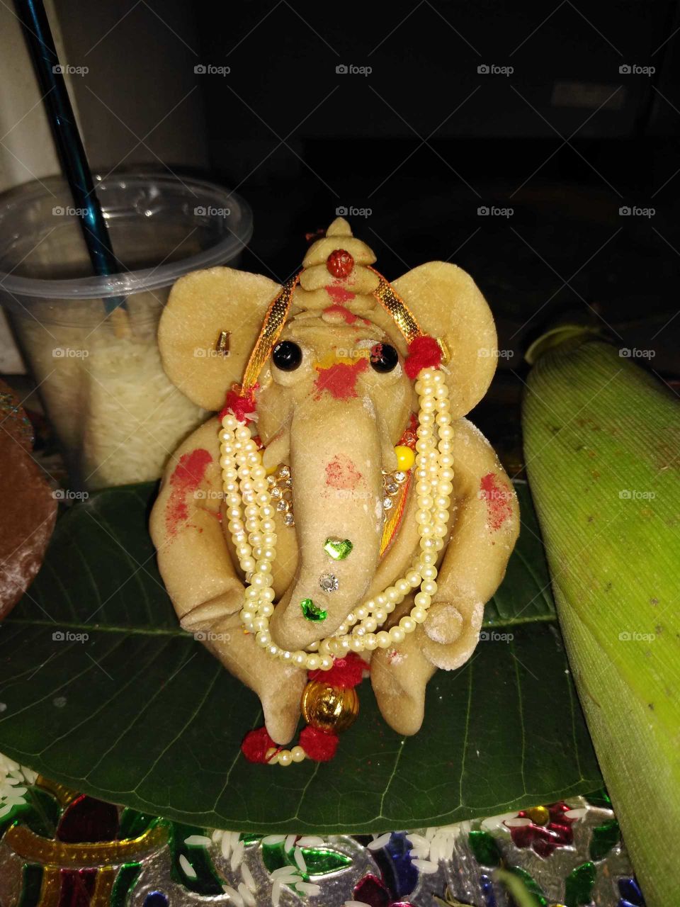 ganesh pooja at my home