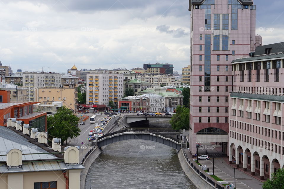 Cityscape of Moscow