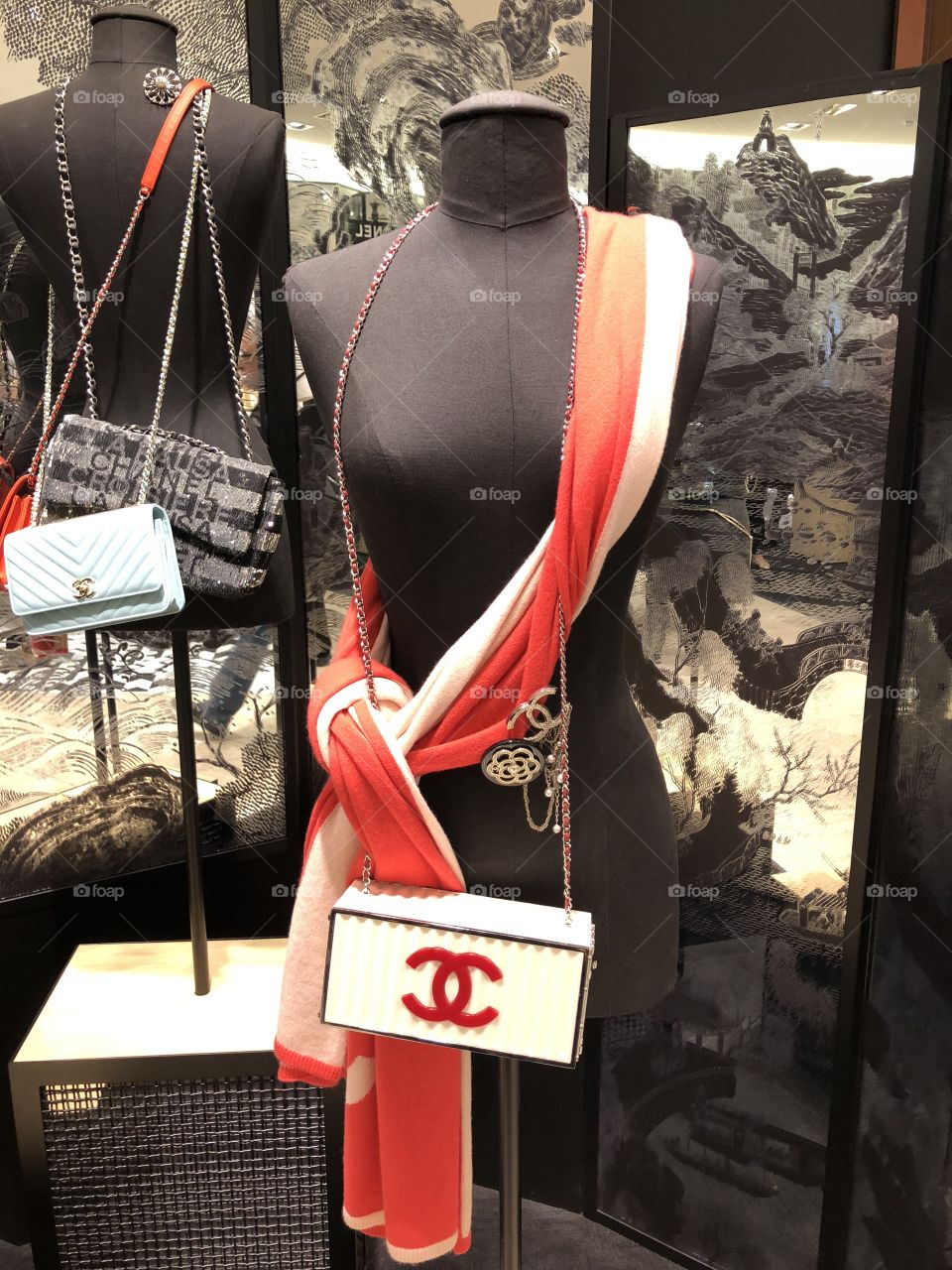 Chanel NYC Manhattan Store Display