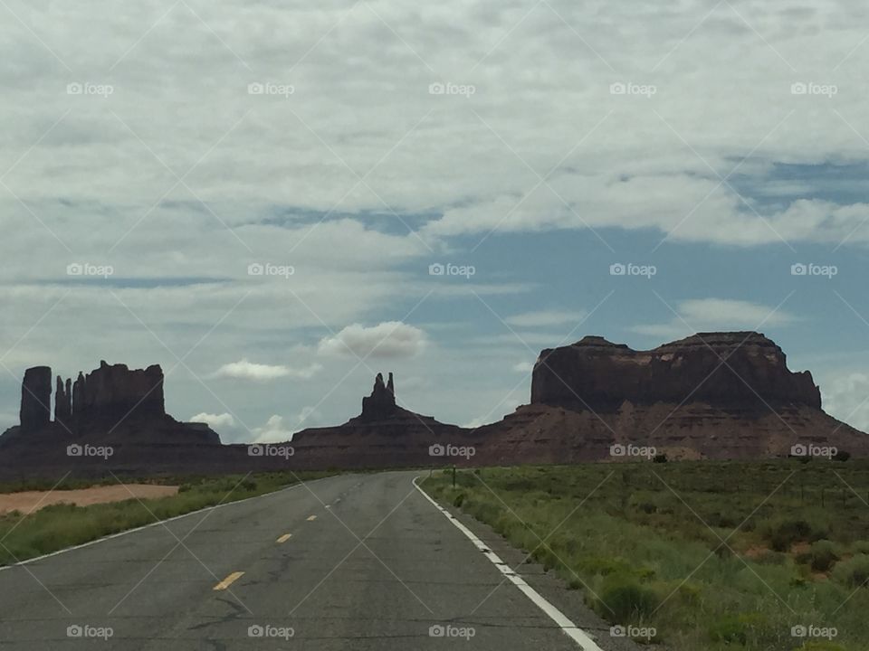 Near Monument valley. Near Monument valley