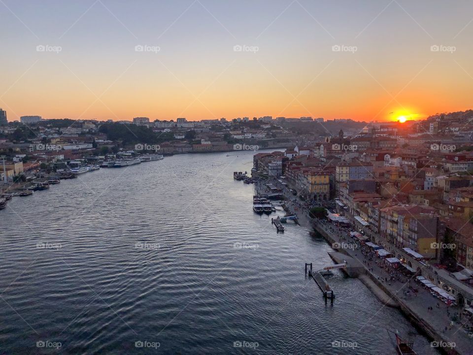 Porto’s golden hour 