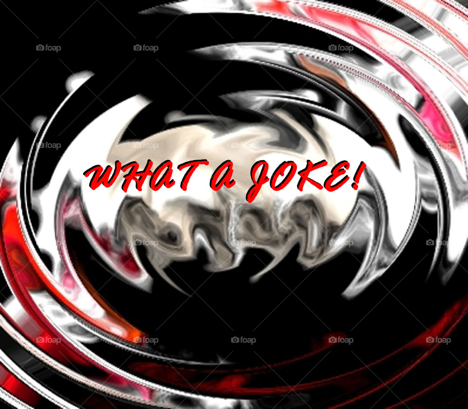 Abstract Art Titled: What a Joke By: Mia Lynn