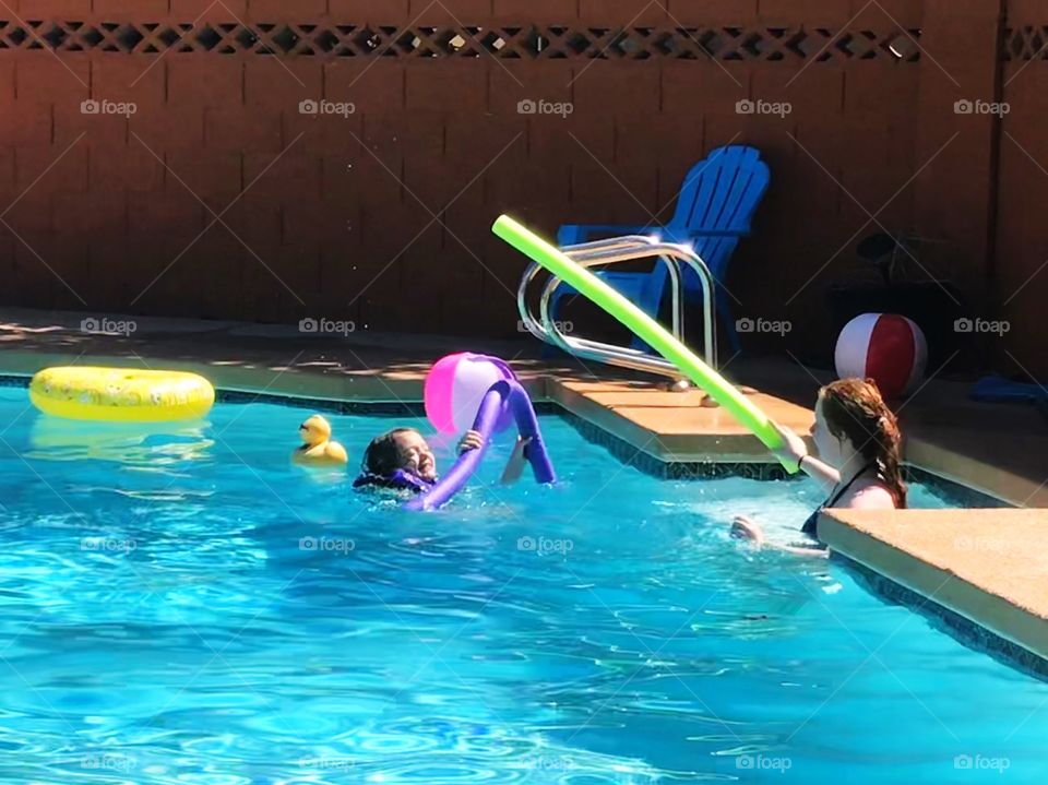 Pool time fun