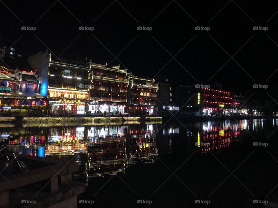 River and reflection 
