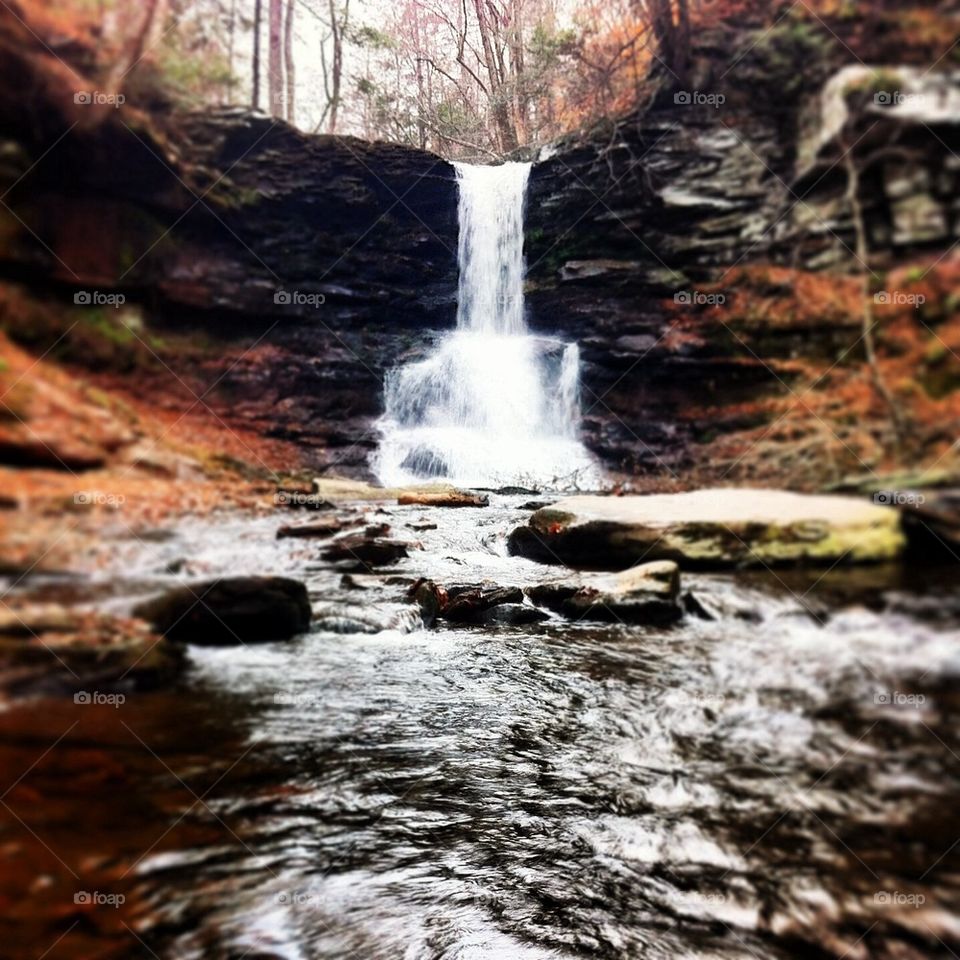 Pennsylvania waterfall