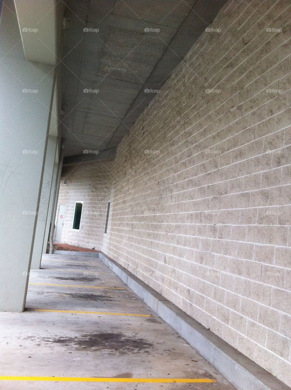 wall window building empty by king