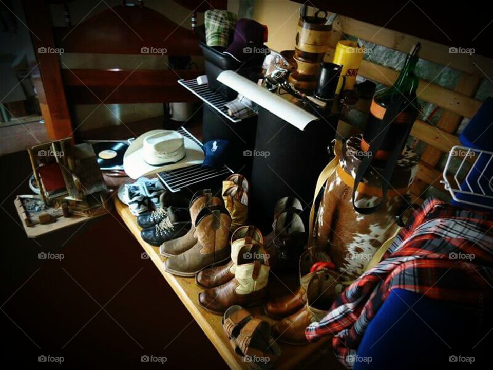 Acessórios country.