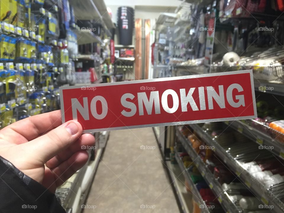 No Smoking Sign