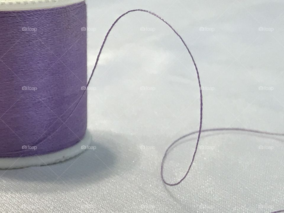 Purple thread