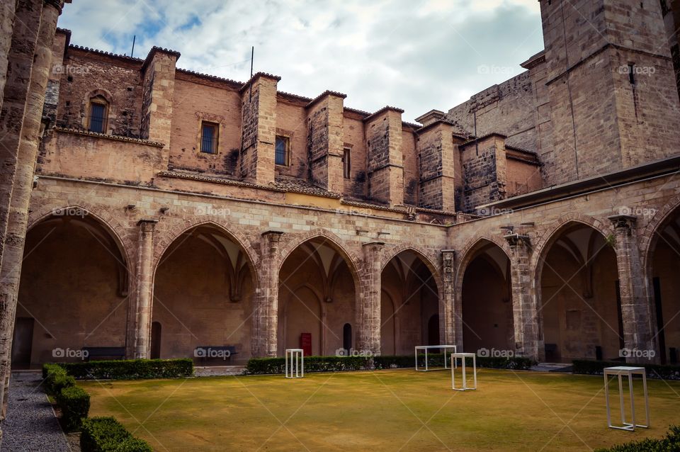 Claustro Gótico, antiguo Convento del Carmen (Valencia - Spain)